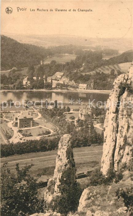 Yvoir Rochers de Warenne et de Champalle
