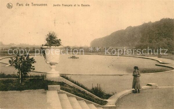 Tervueren Parc Jardin Francais et le Bassin