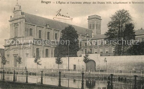 Bruges BRUGGE Belgie Eglise et l’ancienne abbaye des Dunes 1