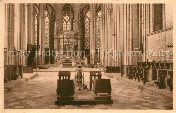 Tournai Hainaut La Cathedrale Le Choeur
