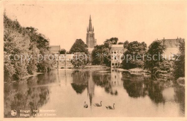 Bruges BRUGGE Belgie le Lac d_Amour