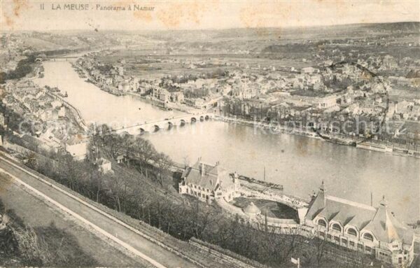 Namur sur Meuse Panorama