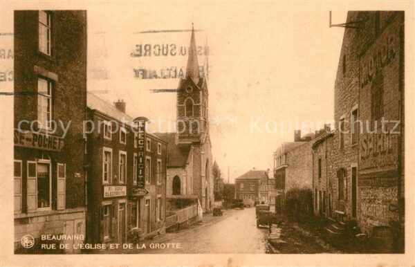 Beauraing Rue de l’Eglise et de la Grotte