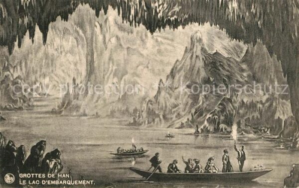 Han Namur Grottes de Han Le Lac d_Embarquement
