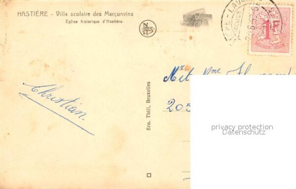 Hastiere Meuse Villa scolaire des Marcunvins Eglise – Bild 2