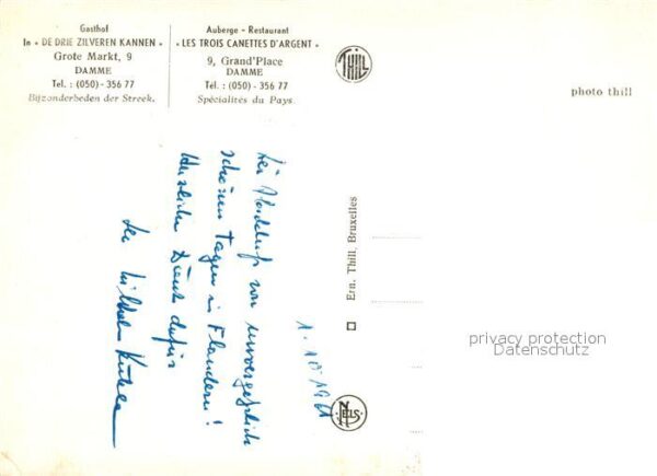Damme Gasthof De Drie Zilveren Kannen – Bild 2