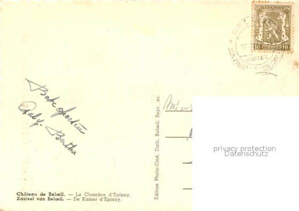 Beloeil Hainaut Kasteel van Beloeil De Kamer d_Epinoy – Bild 2