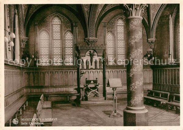 Maredsous Abbaye Salle Capitulaire
