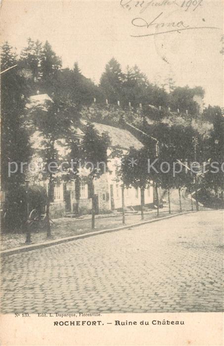 Rochefort Namur Wallonie Ruine du Chateau