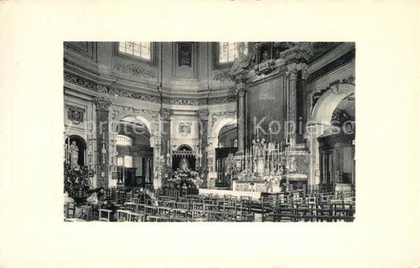 Scherpenheuvel Binnenzicht van de Basiliek Intérieur d