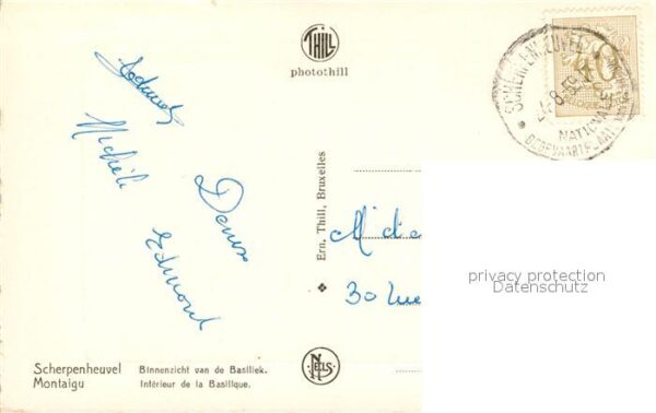 Scherpenheuvel Binnenzicht van de Basiliek Intérieur d – Bild 2