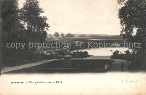 Tervueren Vue Generale sur le Parc