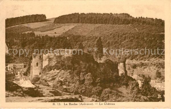 La Roche-en-Ardenne Chateau Ruines