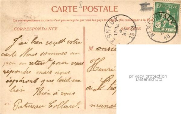 Chimay Facade du Chateau – Bild 2