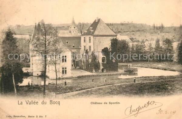 Spontin Chateau Vallee du Bocq