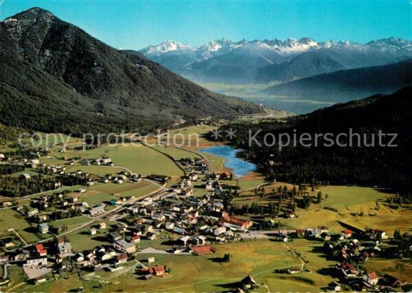 Seefeld Tirol mit Inntal und Kalkkögel Alpenpanorama
