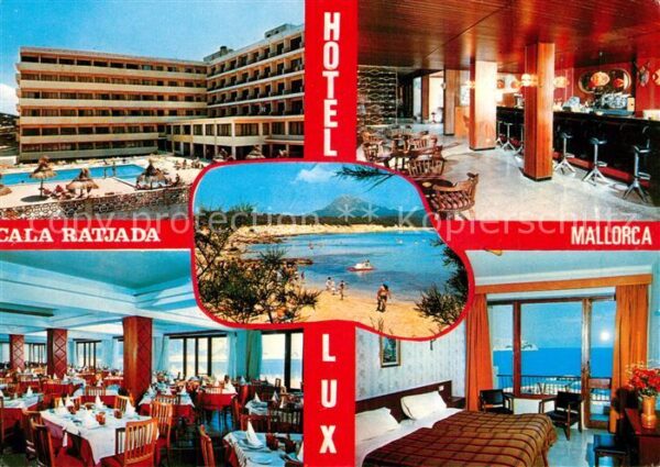 Cala Ratjada Mallorca Hotel Lux Restaurant Bar Piscina