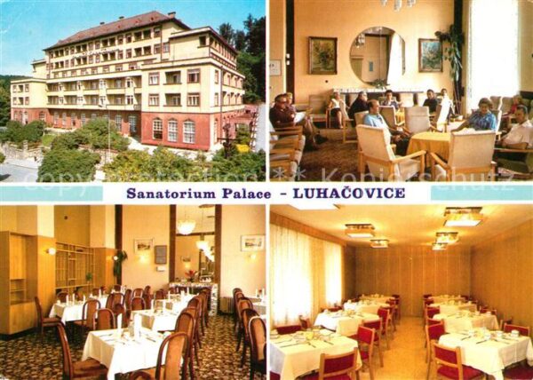 Luhacovice Sanatorium Palace Aufenthaltsraum Resta