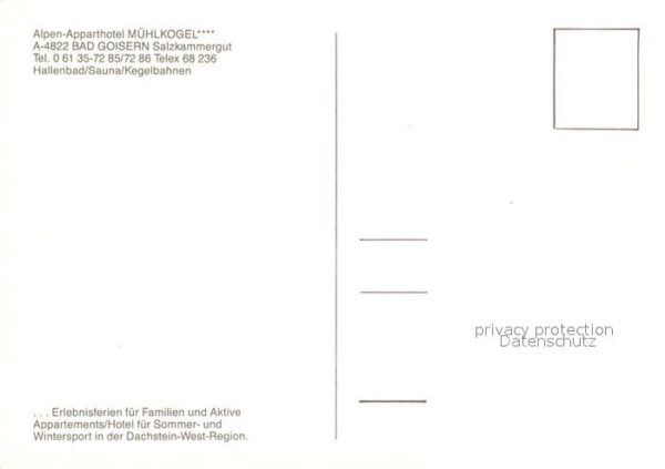 Bad Goisern Salzkammergut Alpen Apparthotel Mühlkogel – Bild 2