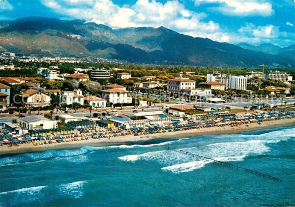 Marina di Massa Panorama dall aereo