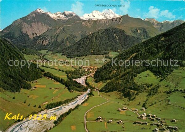 Kals Grossglockner Höhenluftkurort Hohe Tauern Fliegeraufn