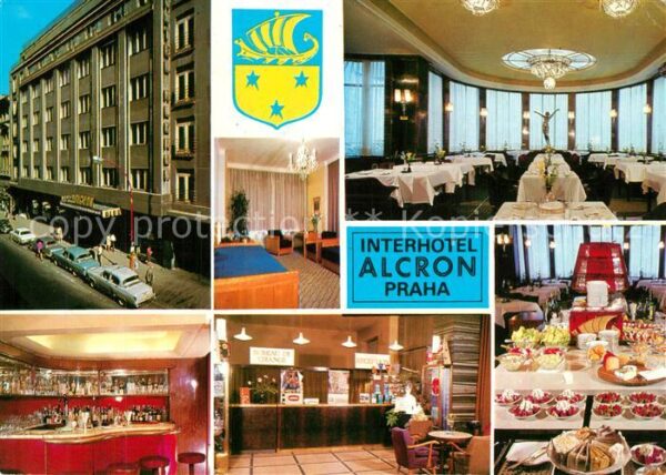 Praha Prahy Prague Interhotel Alcron Restaurant Buffet Rez