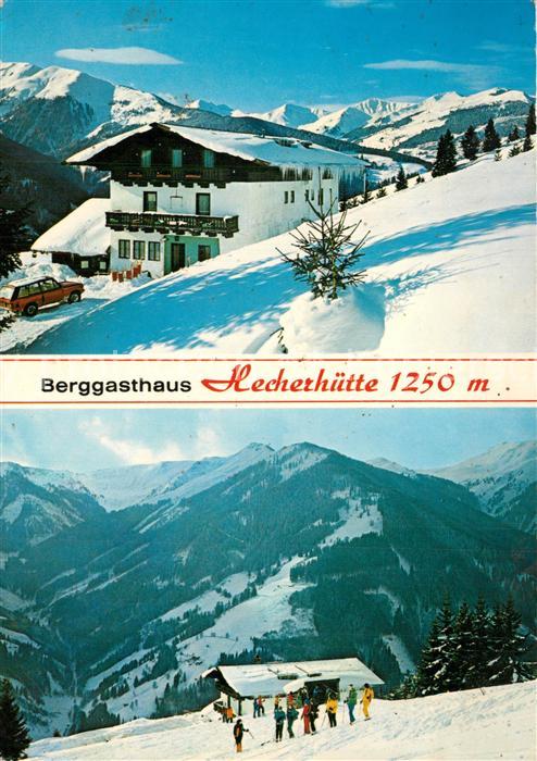 Viehhofen Salzburg Berggasthaus Hecherhütte Wintersport Al