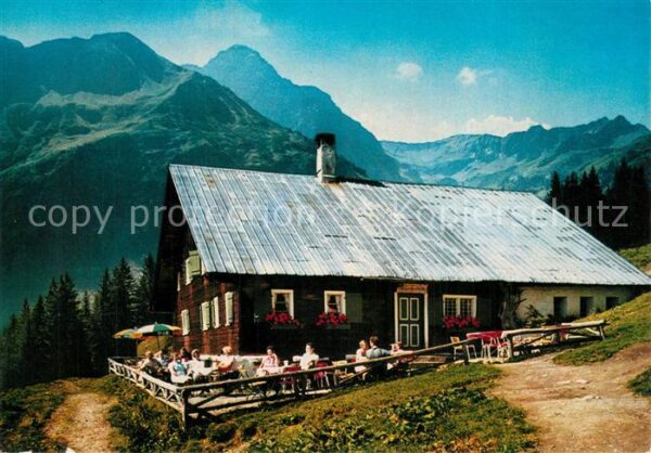 Mittelberg Kleinwalsertal Stutzalpe