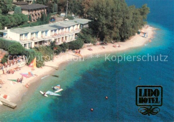 Limone sul Garda Hotel Lido Spiaggia veduta aerea