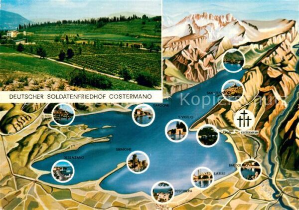 Costermano Deutscher Soldatenfriedhof Gardasee und