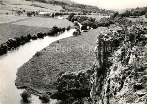 Barvaux sur Ourthe Vue prise des rochers de Glawan