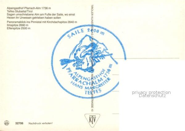 Telfes Stubai Alpengasthof Pfarrach Alm Pinnistal Alp – Bild 2