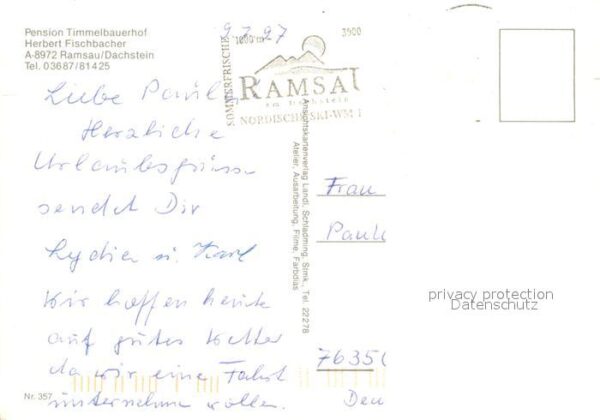 Ramsau Dachstein Steiermark Pension Timmelbauerhof – Bild 2