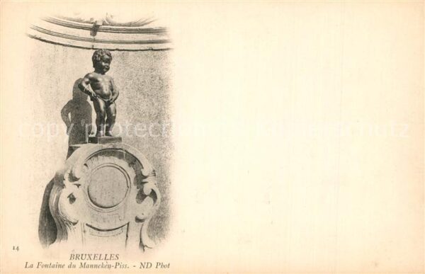 Bruxelles Br?ssel Fontaine du Manneken Piss