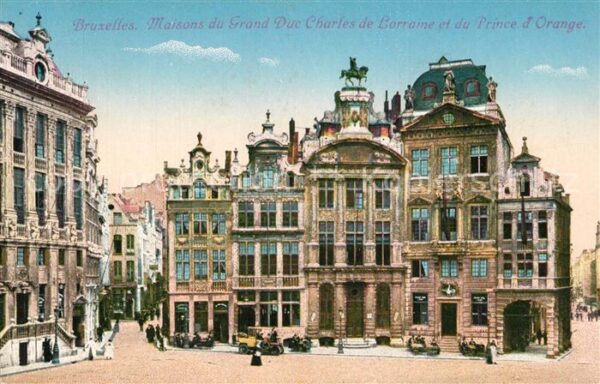 Bruxelles Br?ssel Maisons du Grand Duc Charles de Lorrain