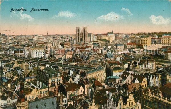 Bruxelles Br?ssel Panorama