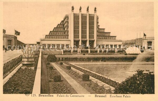 Bruxelles Br?ssel Palais du Centenaire
