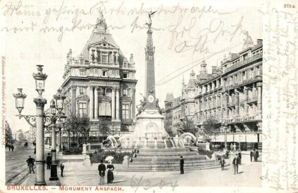 Bruxelles Br?ssel Monument Aspach