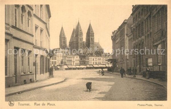 Tournai Hainaut Rue de Maux