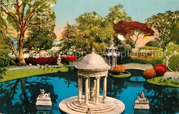 Genova Genua Liguria Pegli Villa Durazzo Pallavicini Laghett