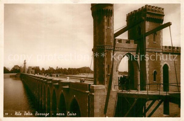 Cairo Egypt Nile Delta Barrage