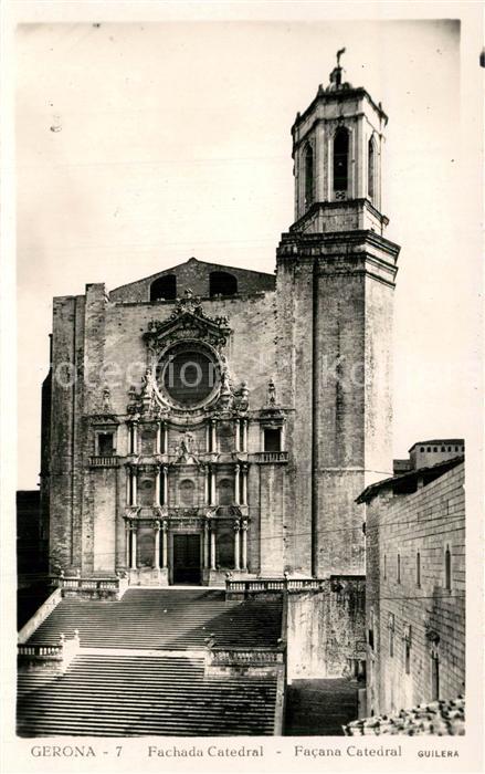 Gerona Fachada Catedral