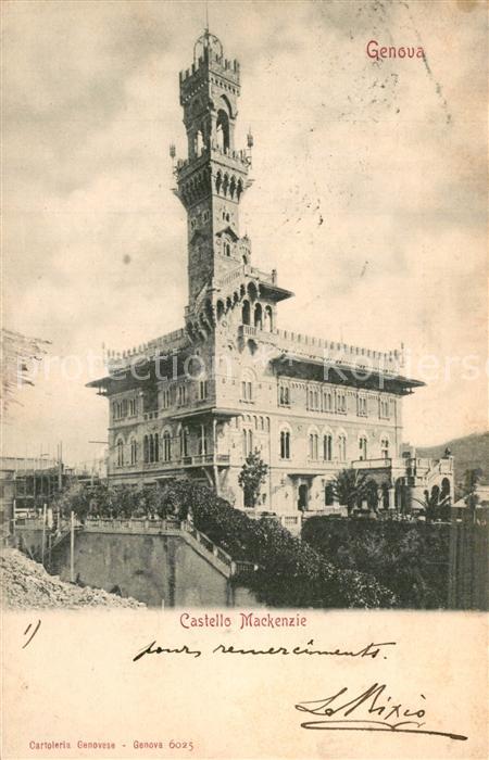 Genova Genua Liguria Castello Mackenzie