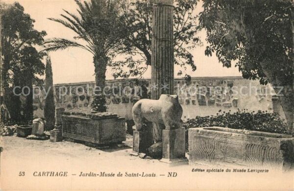 Carthage Karthago Jardin Musee de Saint Louis