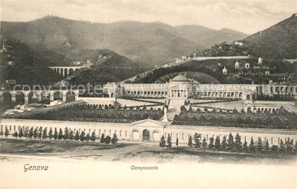Genova Genua Liguria Camposanto