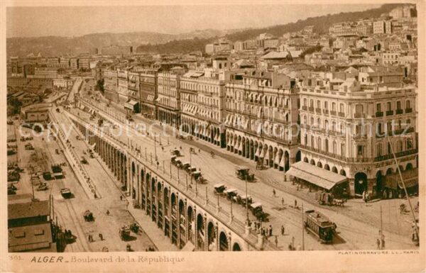 Alger Algerien Boulevard de la République