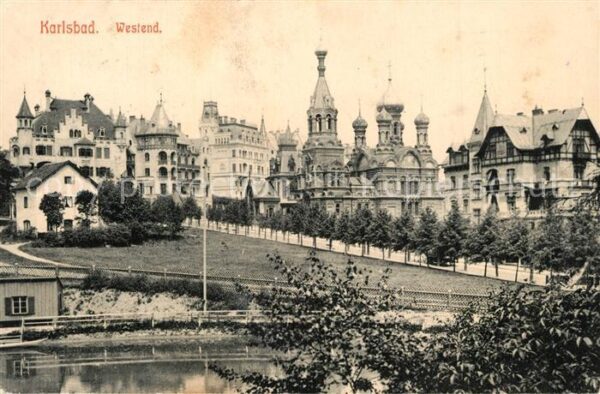 Karlsbad Eger Westend Russische Kirche