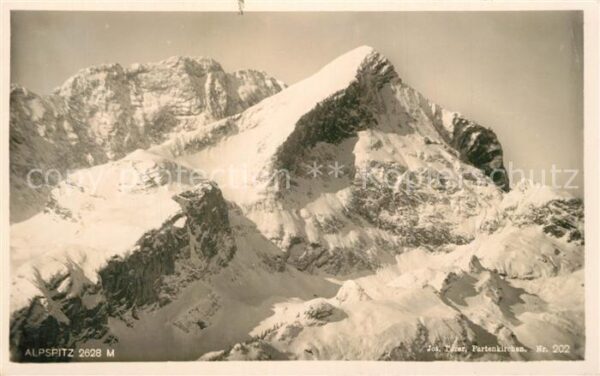 Partenkirchen Alpspitz Gebirgspanorama Alpen