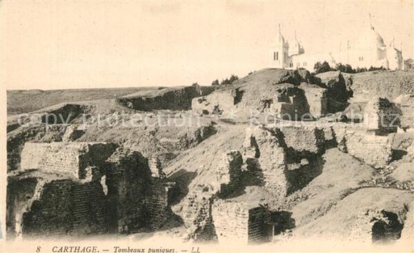 Carthage Karthago Tombeaux puniques Punische Gräber