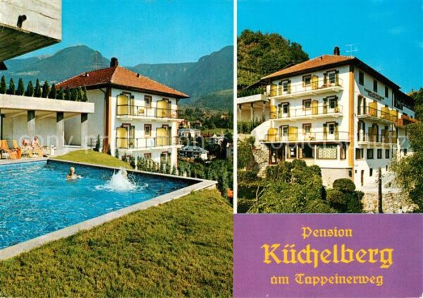 Meran Merano Pension Küchelberg Restaurant Cafe Swim